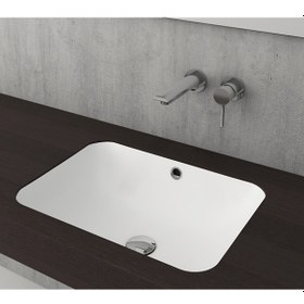 Resim Bocchi Scala Tezgahaltı Lavabo 55 CM Mat Beyaz 1006-002-0125 