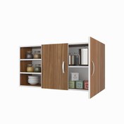 Resim Kenzlife hazır mutfak castus22 cvz 060*120*22 mutfak banyo dolabı kapaklı raflı 