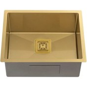 Resim GRALUX EVYE YENİ ÜRÜN 40 X 50 TEZGAH ÜSTÜ & TEZGAH ALTI UYGULAMALI TİTANYUM PVD KAPLAMA 