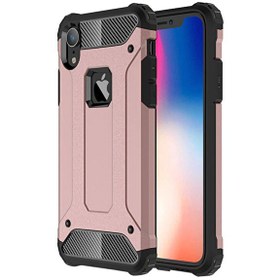 Resim Microsonic Apple Iphone Xr (6.1'') Kılıf Rugged Armor Rose Gold 