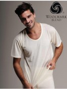 Resim Hasyün 100 Erkek Yün Kısa Kol Fanila Tekli 001 