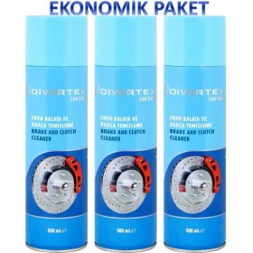 Resim Dıvortex Balata Temizleme Spreyi 500 Ml X 3 Adet 