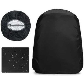 Resim Pazly Sırt Çantası Kapağı Su Geçirmez - Kadın/erkek Bisiklet, Kamp, Dağcılık, Koşu, Balıkçılık Siyah Siyah 