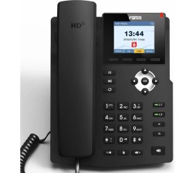 Resim Fanvil X3SP Renkli Ekran Poe Ip Masaüstü Telefon (Dikkat Normal Telefon Değildir) 