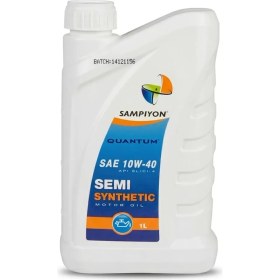 Resim Şampiyon Quantum 10W-40 Yarı Sentetik Motor Yağı 1 Lt 