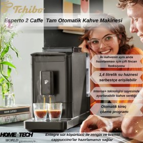 Resim Tchibo »esperto2 Caffè« Tam Otomatik Kahve Makinesi, Granit Siyah 