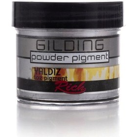 Resim Supertrend Gilding Powder Yaldız Toz Pigment 60 Cc. 11009 Gümüş 