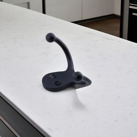 Resim Kanca Askı Siyah Dolap Askılık Askılığı Duvar Vestiyer Banyo Mutfak Elbise Kıyafet Askısı Portmanto 