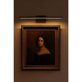 Resim Mikro Aydınlatma Samsung Ledli Dekoratif Banyo Duvar Ayna Tablo Aplik Aydınlatma 70CM Siyahkasa Günışığı(Pilli Değil) 