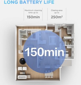 Resim Midea M7 Robot Süpürge 4000 Pa, Moplu, 150 Dk, Alexa Uyumlu, Haritalama, Sanal Duvarlı 