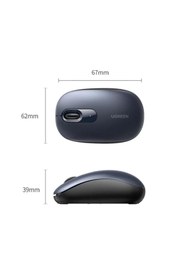 Resim Ugreen 2400DPI 2.4Ghz Wireless Kablosuz Sessiz Mouse Gece Mavisi, 90550 