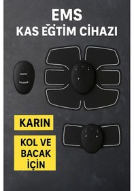 Resim Ems Titreşimli Spor Cihazı Kas Geliştirme Ve Yağ Yakma 2025 Seri Orijinal Çok Renkli 