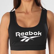 Resim Reebok FJ3302 Classic Vector Kadın Sporcu Büstiyeri Siyah Siyah XS 