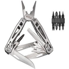 Resim İzeltaş Elta Multi Tool Plus 13 Fonsiyonlu Katlanır Çok Amaçlı Pense El Aleti Paslanmaz Çelik 165 Mm Diğer 