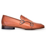 Resim Nevzat Onay Taba Monk Strap Erkek Ayakkabı -9908- 