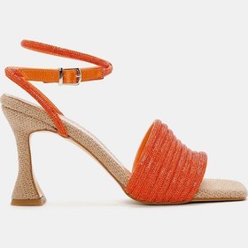 Resim Ally Kadın Turuncu Topuklu Ayakkabı Turuncu 