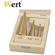 Resim Wert 3500 Kademeli Sac Delme Seti 3 Parça 