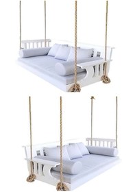 Resim Bamena Wood Foy Ahşap Salıncak 