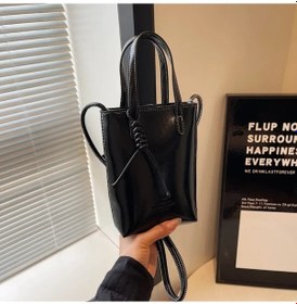 Resim Uosu 2023 Yeni Kore Moda Pu Deri Mini Crossbody Çanta Kadınlar İçin Lüks Omuz Çantaları Bej 