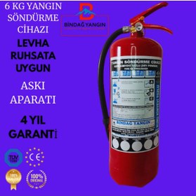 Resim Bindağ 6 Kg Yangın Tüpü 