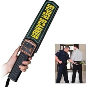 Resim Süper Scanner Metal Üst Arama El Dedektörü 