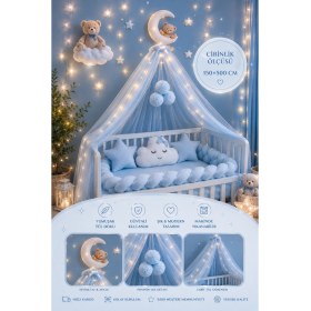 Resim Mete Shoping Çocuk ve Bebek Cibinliği Aparatsız 