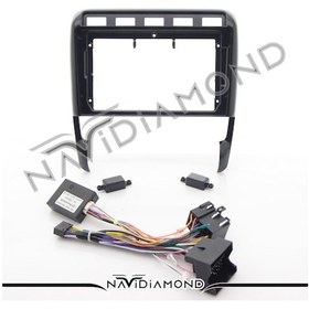 Resim Navidiamondporsche Cayenne Android Teyp Çerçeve 9 Inch - Soket - Canbus 