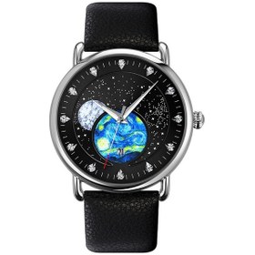 Resim Sones Olevs 2889 Erkek Çok Fonksiyonlu Işıklı Su Geçirmez Kuvars Saat Mavi + Altın 