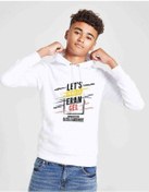 Resim Pubg Erangel Baskılı Unisex Çocuk Kapüşonlu Beyaz Sweatshirt Beyaz 
