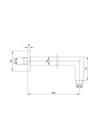 Resim Eca Duvardan Duş Başlığı Borusu 102126148 