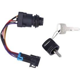 Resim Suntek Mercury Dts Montajı Için Anahtarlı Profesyonel Tekne Kontak Anahtarı 