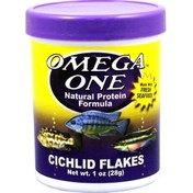 Resim Omega One Cichlid Flakes 50gr Açık 