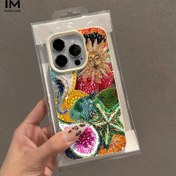 Resim İnce İnci Desenli Puzzle Model, Basit ve Şık Tasarım - iPhone 16, 15, 14, 11, 11 Serisi için Trendy Leke Tutmaz Kılıf 