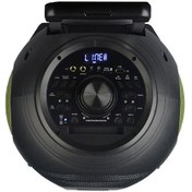 Resim El Mikrofonlu Kumandalı Usb+sd+bt Taşınabilir Hoparlör Sl-2012 5 