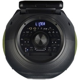 Resim El Mikrofonlu Kumandalı Usb+sd+bt Taşınabilir Hoparlör Sl-2012 5 