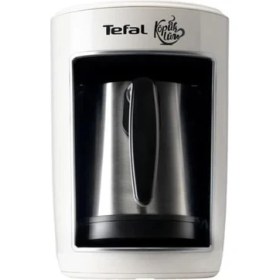 Resim Tefal Köpüklüm Pro Beyaz Çelik Türk Kahve Makinesi 