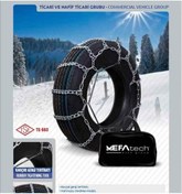 Resim 750x15 Ebatlarına Uyumlu Serme Kar Patinaj Zinciri Mefatech 