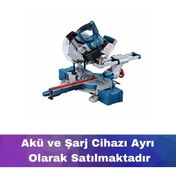 Resim Bosch GCM 18V-216 D Gönye Kesme Makinesi (Akü ve şarj yoktur) 0601B51000 