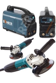 Resim BÖHRER Böhr 200 Amper Mma Inverter Kaynak Makinesi + 2600 Watt 125 Mm Colper Avuç Içi Taşlama Makinesi 