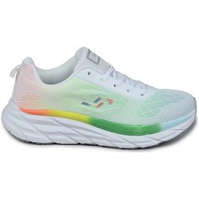 Resim JUMP 28052 ZENNE A-WHITE/YELLOW/MINT SPOR AYAKKABI Beyaz 