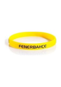 Resim Fenerbahçe Lisanslı Sarı Silikon Bileklik Kanarya Baskı Kutulu 001 