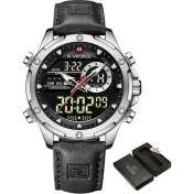 Resim Hanyang S B Kutusu ile Navıforce Dijital Erkekler Askeri Izle Su Geçirmez Kol Saati LED Kuvars Saat Spor Izle Erkek Büyük Saatler Erkekler Relogios Masculino (Yurt Dışından) 