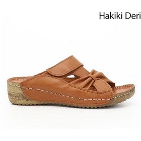 Resim Gönderi R Taba Antik Cırtlı Dolgu Taban Hakiki Deri Terlik Taba 