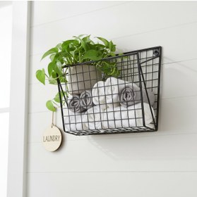 Resim GO DEKOR Metat YENİ İskandinav TEK Gözlü Kitaplık/Dergilik/Gazetelik 30x30 