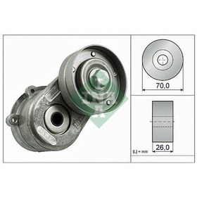 Resim Ina 534044810 - Alternatör Gergi Rulmanı Kütüklü Jeep Cherokee-c 