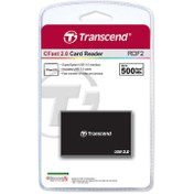 Resim Transcend TS-RDF2 RDF2 USB 3.0 Siyah Kart Okuyucu 