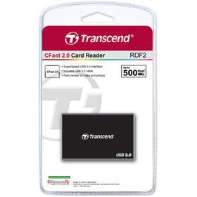 Resim Transcend TS-RDF2 RDF2 USB 3.0 Siyah Kart Okuyucu 