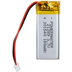 Resim Genel Markalar Powermaster 301540 3.7 Volt 180 Mah Lityum Polimer Pil 