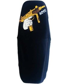 Resim 3d Üniversal Koltuk Kılıfı Boss Uzi Çok Renkli 