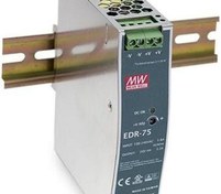 Resim SA-EDR-075-48 AC-DC Endüstriyel Dın Rail Güç Kaynağı; Çıkış 48Vdc @ 1.6A; Metal Şasi / Ac-Dc Industrial Dın Rail Power Supply; Output 48Vdc At 1.6A; Metal Case 